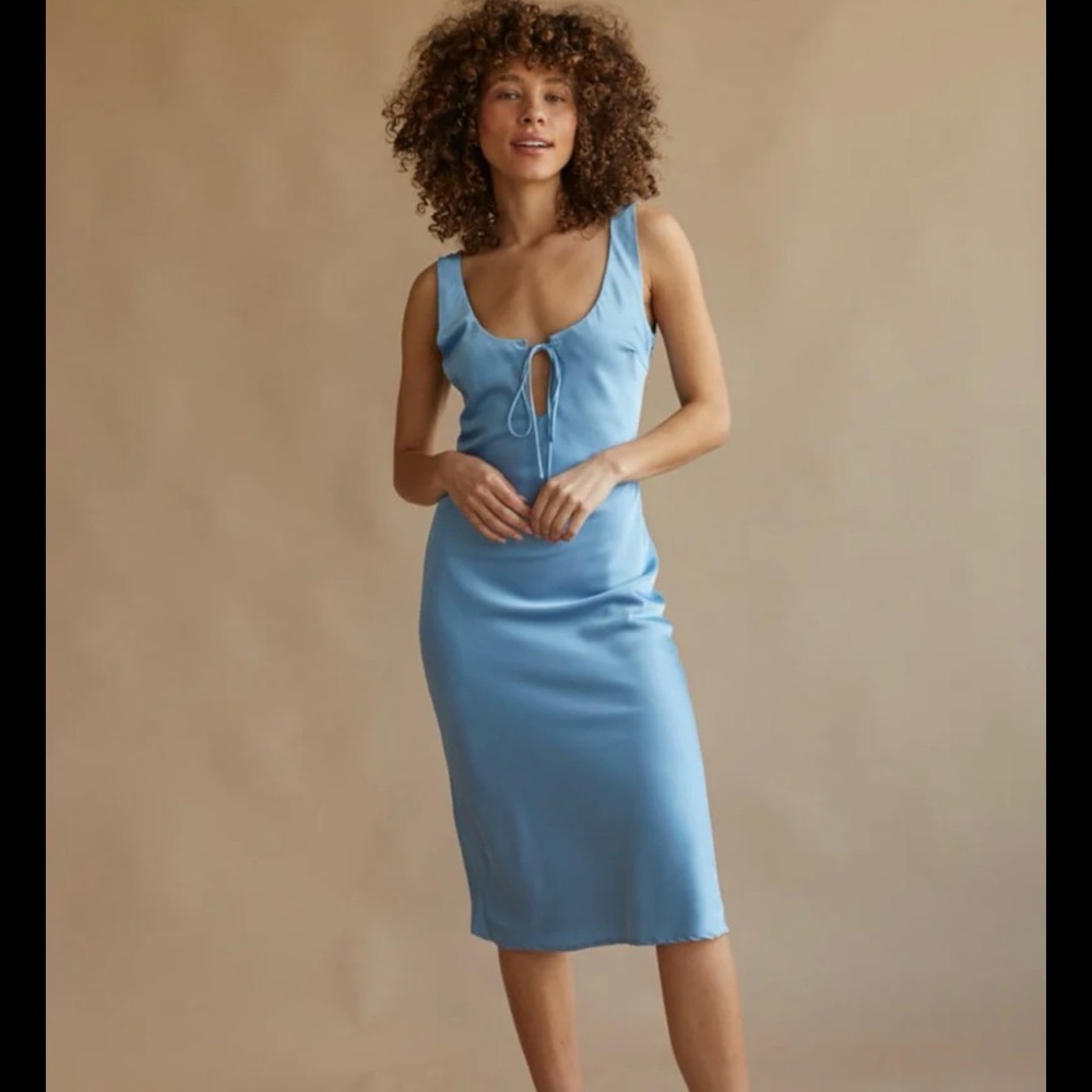 Wild Fable Blue Maxi Dress